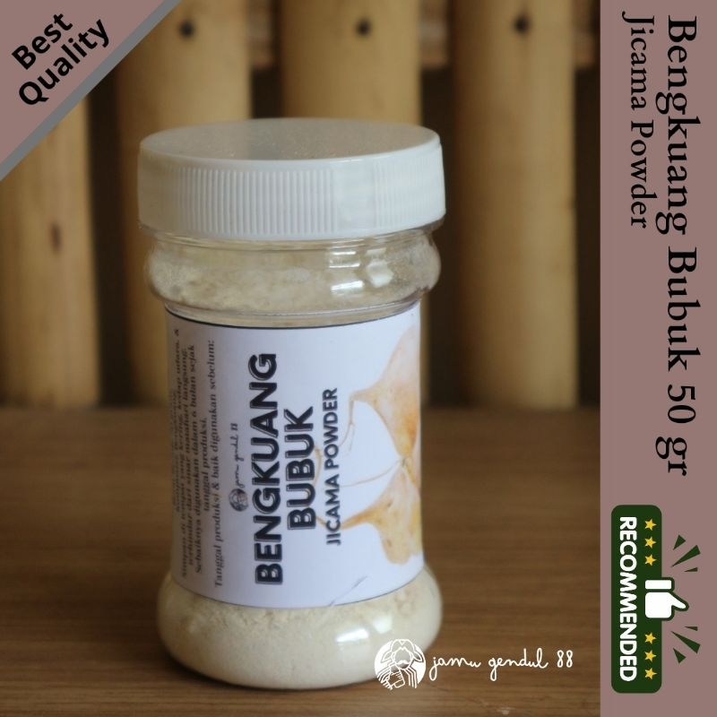 

Bengkuang Bubuk - Jicama Powder - High Quality Fruits and Herbs Powder by Jamu Gendul 88