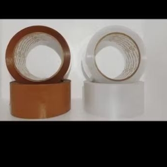 

lakban bening /coklat 90yard x 48mm sns sticky tape..murah gila!! berkwalitas terbaik