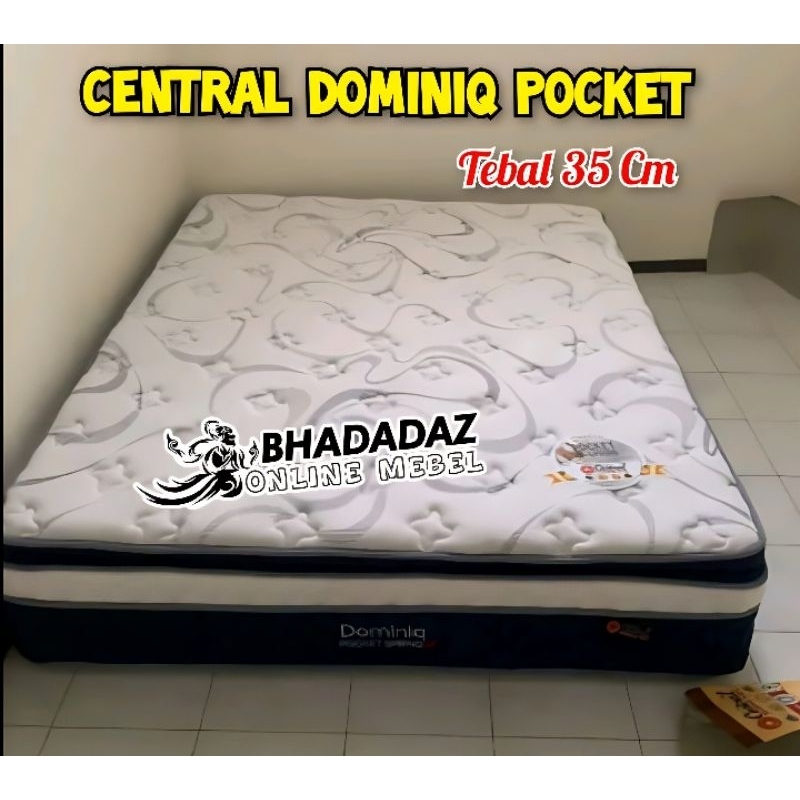 Springbed Central DOMINIQ Pocket Tebal 35 cm