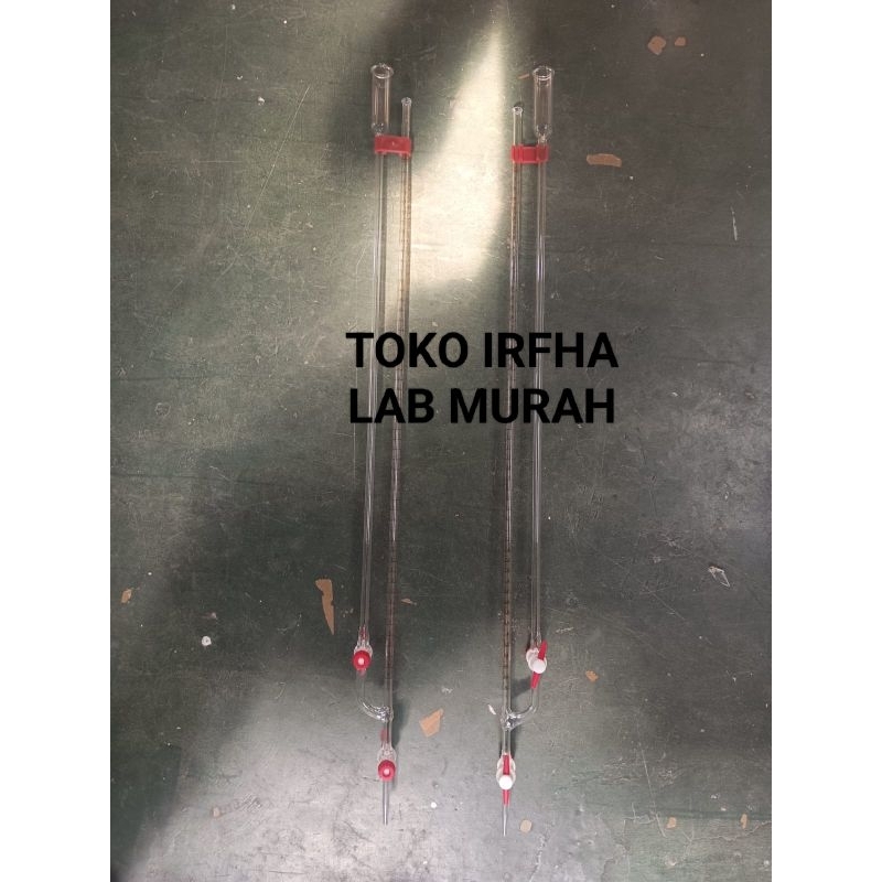 micro buret 10ml kran teplon