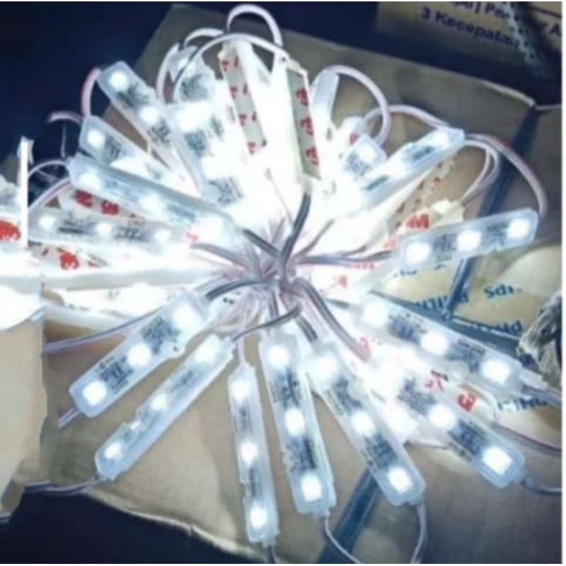 Lampu Led Module 3 Mata Samsung 12V