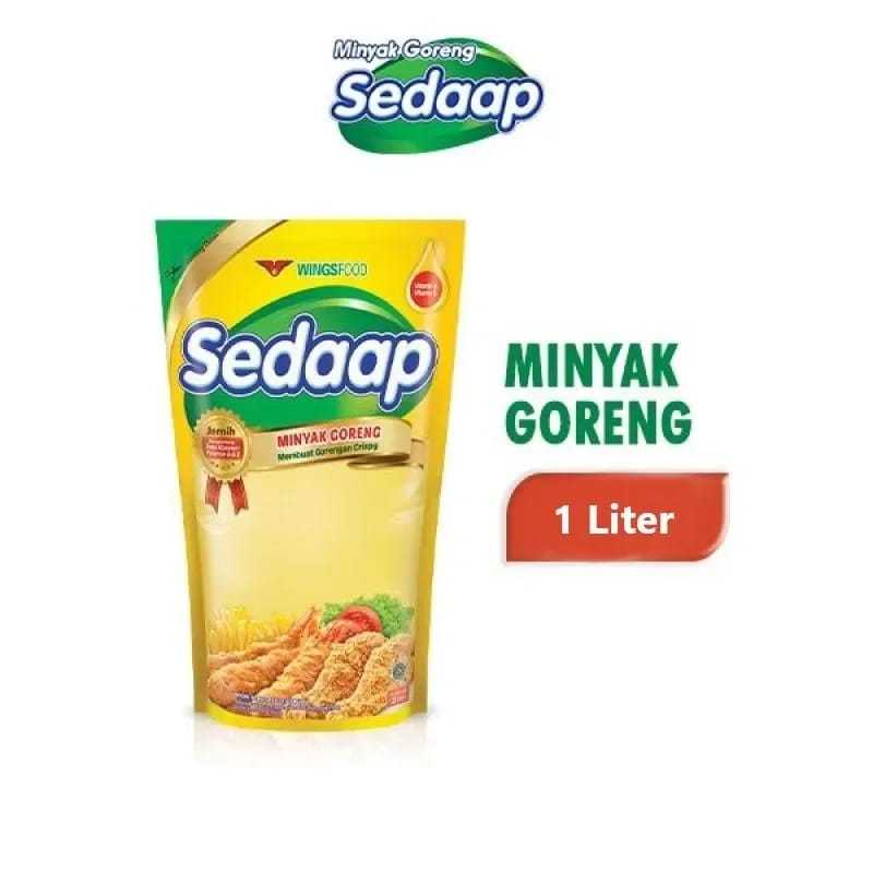 

Sedaap Minyak Goreng Refill / Minyak Goreng Sawit 1 Liter