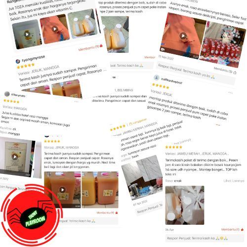 

Ay00! Jus TOZA 5 Liter - 5 Ltr TOZA Juice All Variant Banyak Rasa