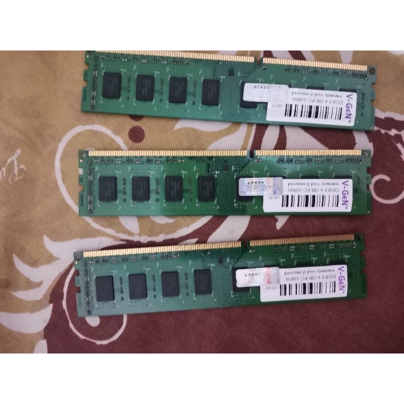 RAM vgen pc 4gb ddr3 10600 1333mhz copotan