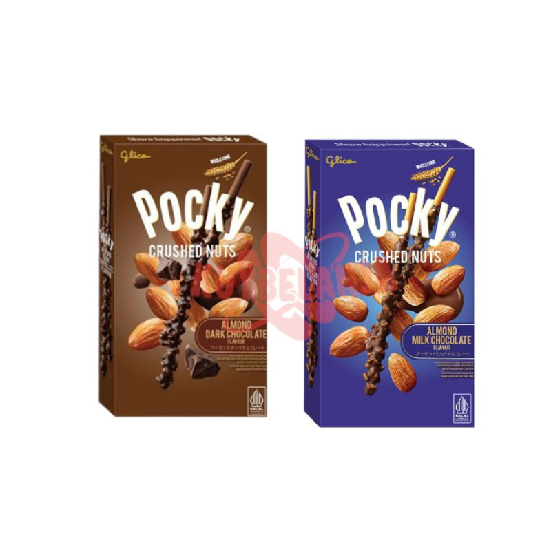 

GLICO POCKY CRUSHED NUTS BISKUIT STIK ALMOND