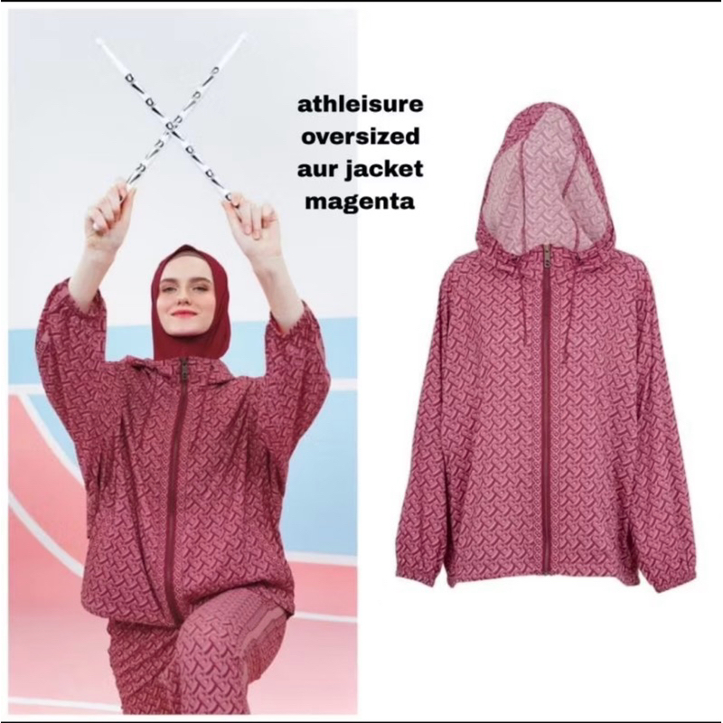 Athleisure Oversized Air Jacket : Laica x Buttonscarves
