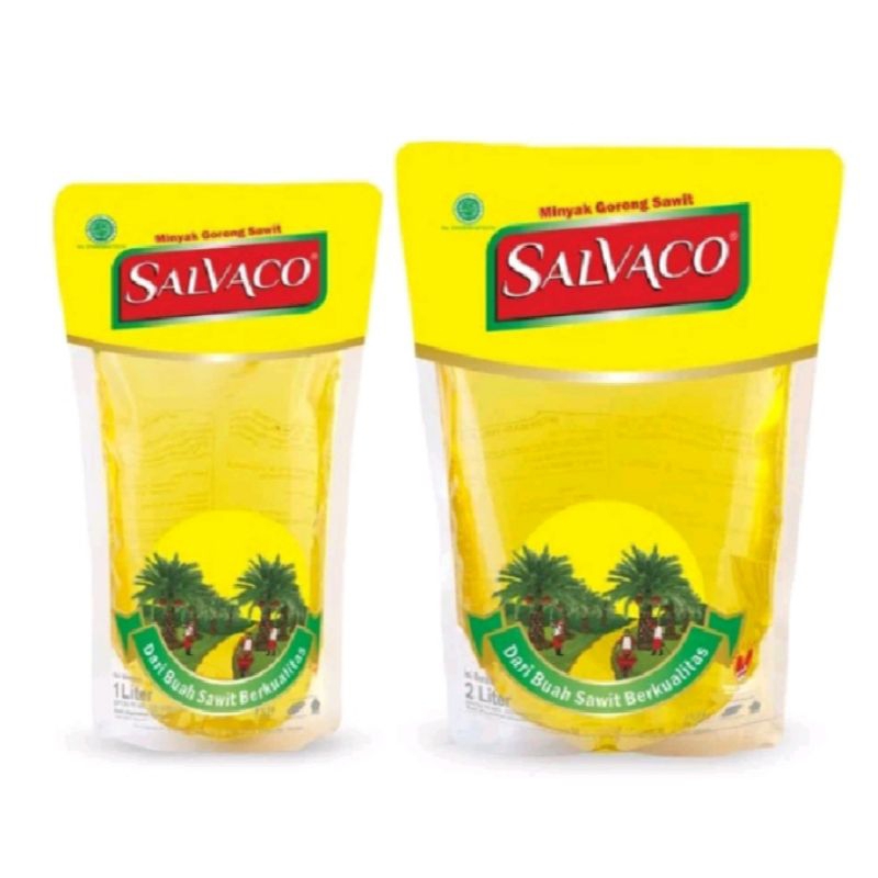 

Minyak goreng Salvaco 1 L & 2 L