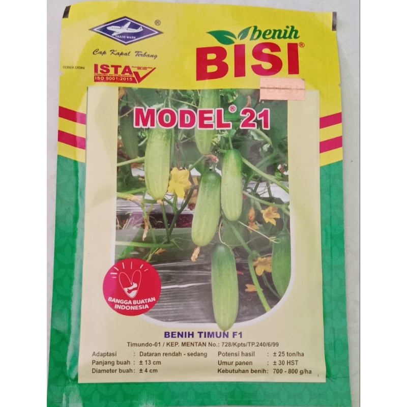 benih timun Model 21 F1