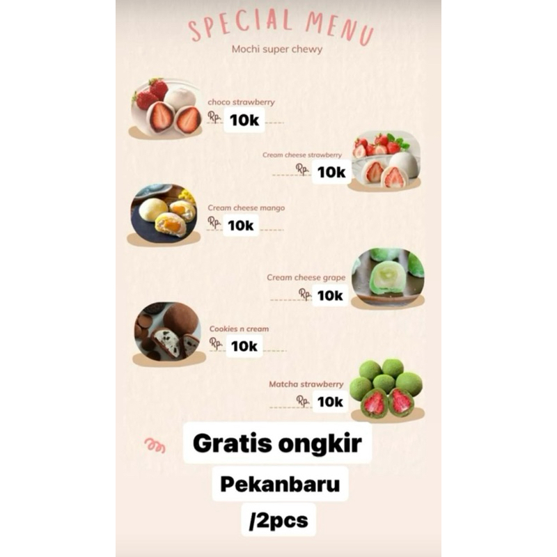 

mochi super Chewy premium