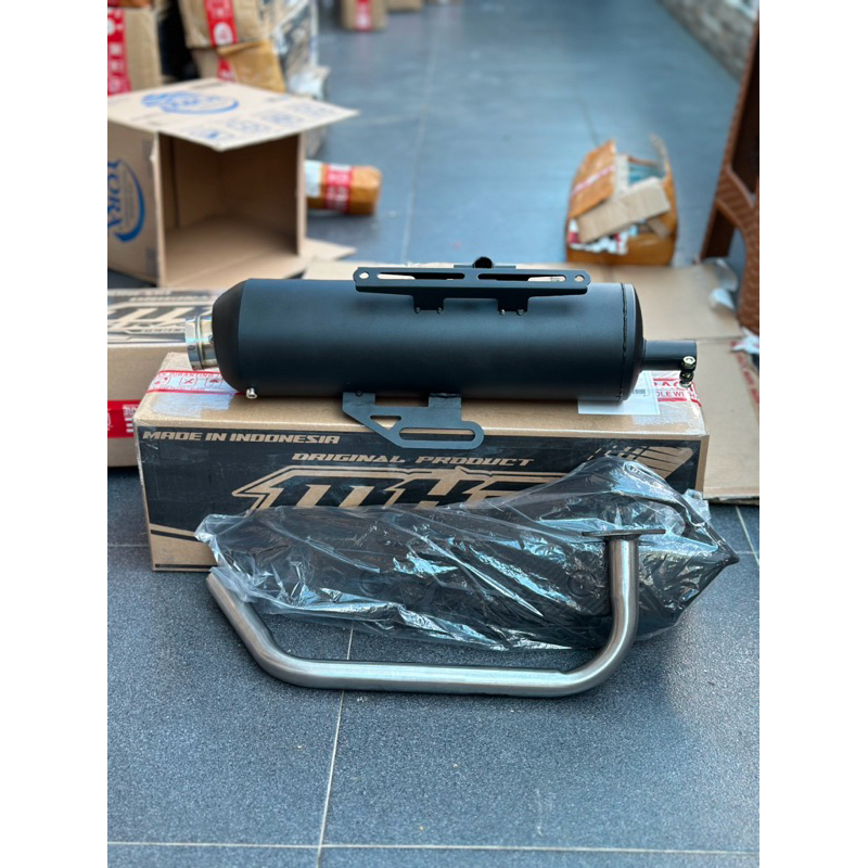 KNALPOT STANDAR RACING SHIROJI MHR VARIO AEROX NMAX BEAT SCOPY MIO PCX ADV DLL