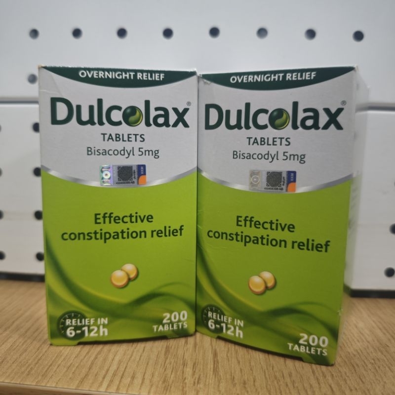 Dulcolax bisacodly 5mg isi 200 tablet original exp 2027 ready stok