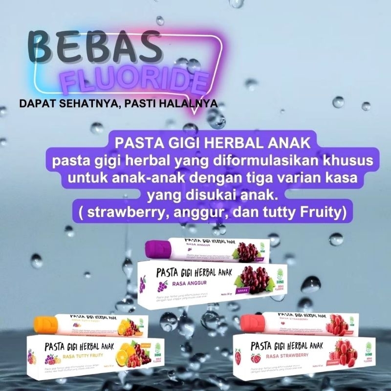 Pasta Gigi Herbal Anak HNI HPAI