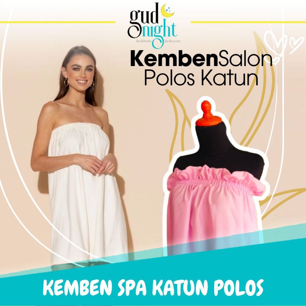 KEMBEN SALON SPA BAHAN KATUN POLOS KEMBEN RATUS KEMBEN POLOS KEMBEN