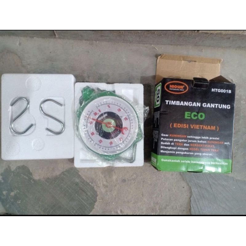 timbangan gantung hiosi ECO edisi vietnam 50kg murah berkualitas
