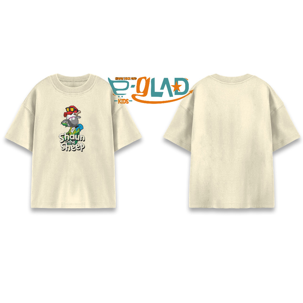 E Glad Kids Kaos Distro Anak Murah Gambar Shaun The Sheep Katun Baju Anak Laki Laki Tshirt Perempuan