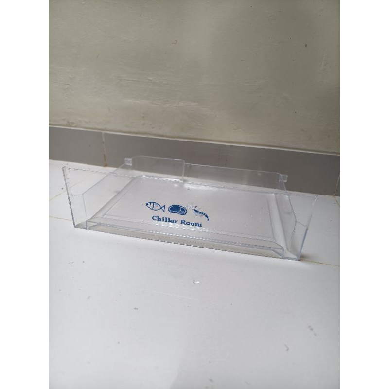 akrilik chiller kulkas merk aqua 2pintu second