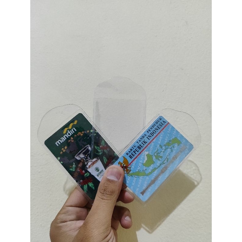 

PLASTIK PELINDUNG KARTU EMONEY KTP ID CARD BAHAN TEBAL