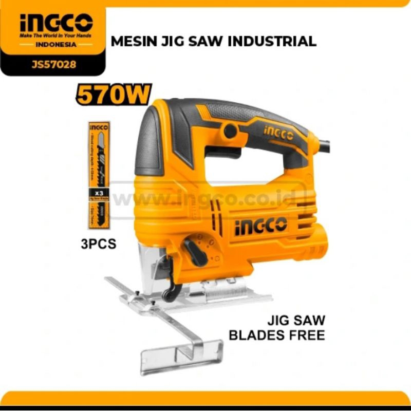 MESIN JIG SAW INDUSTRIAL INGCO 570W