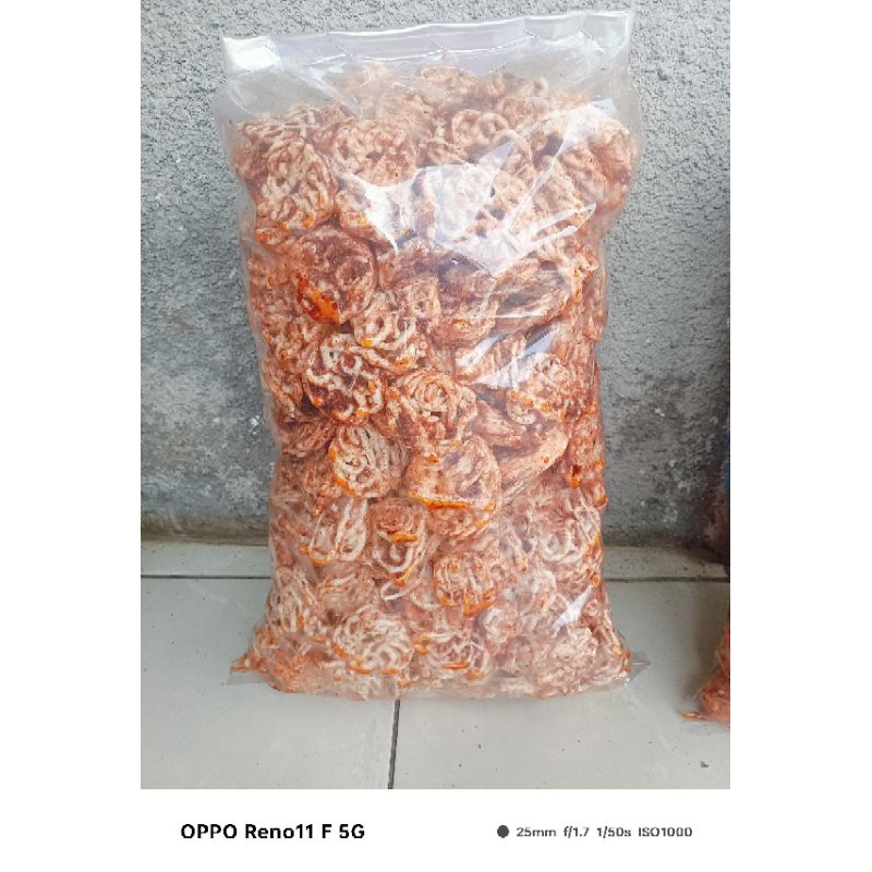 

Krupuk Seblak Krupuk Pedo Krupuk rafael Mawar putih Pedas Daun jeruk