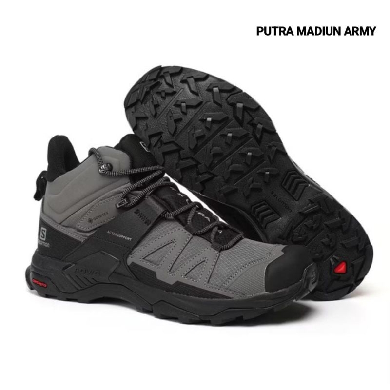 Sepatu Salomon X ULTRA 4 Mid GTX Men's Shoes Hiking Shoes / Salomon X ULTRA 4 Mid Gore-Tex Hiking Bo