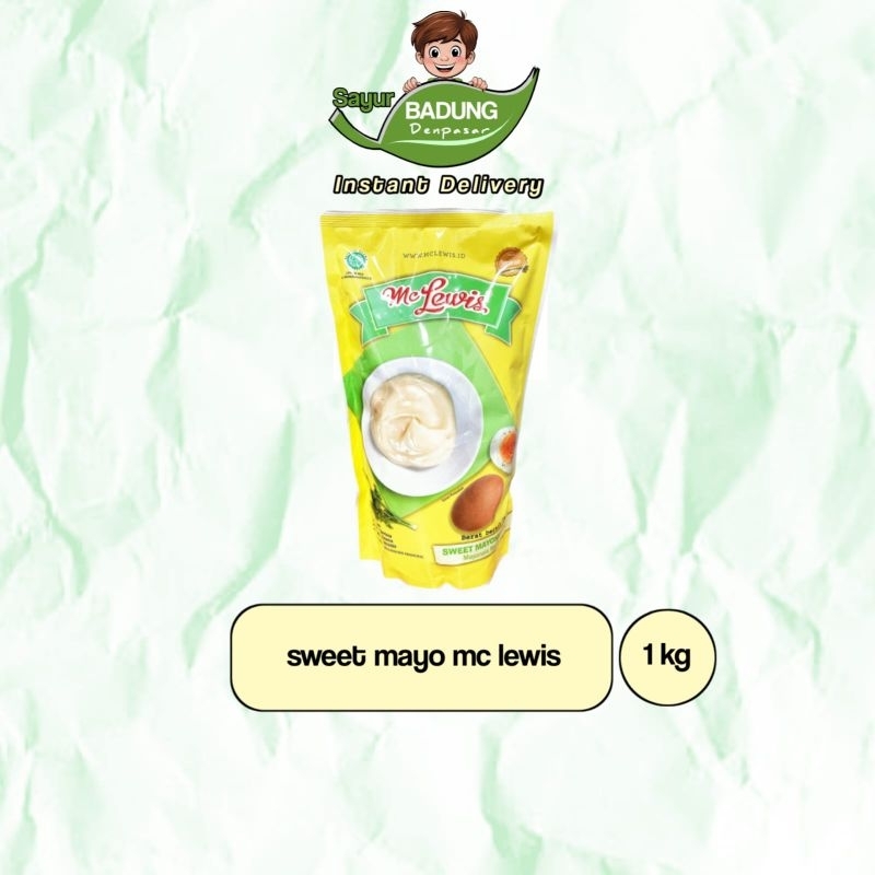 

Mayonaise Me Lewis Sweet mayo_ Sayur Instan Badung