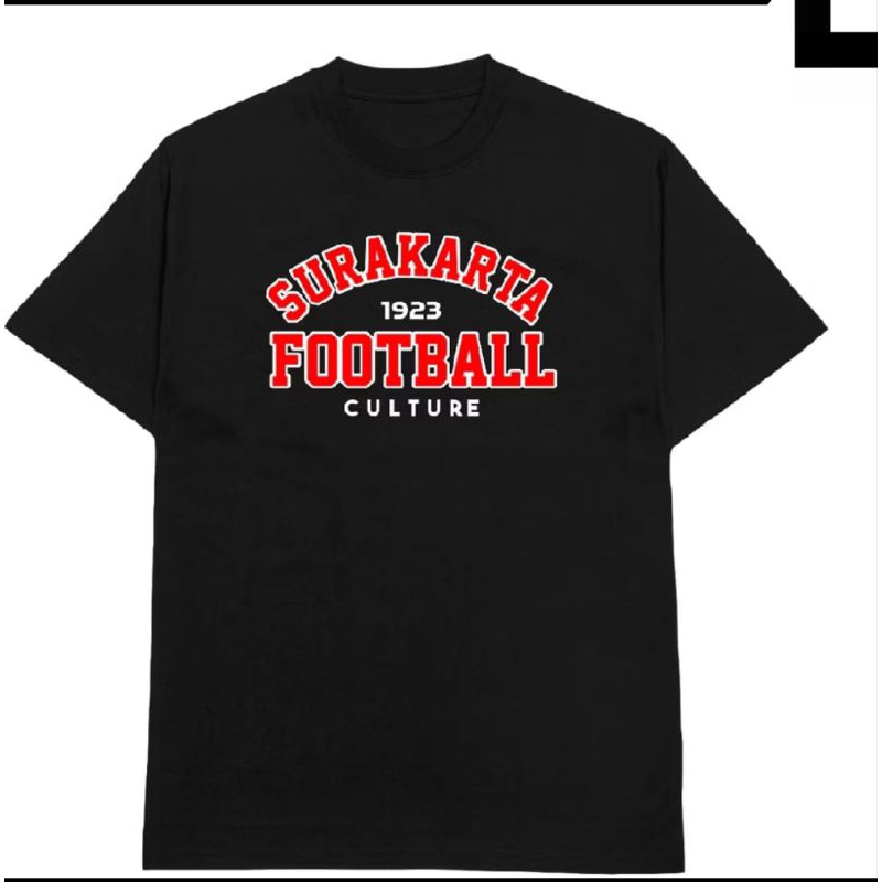 KAOS SURAKARTA FOOTBALL CULTURE SUPPORTER BOLA