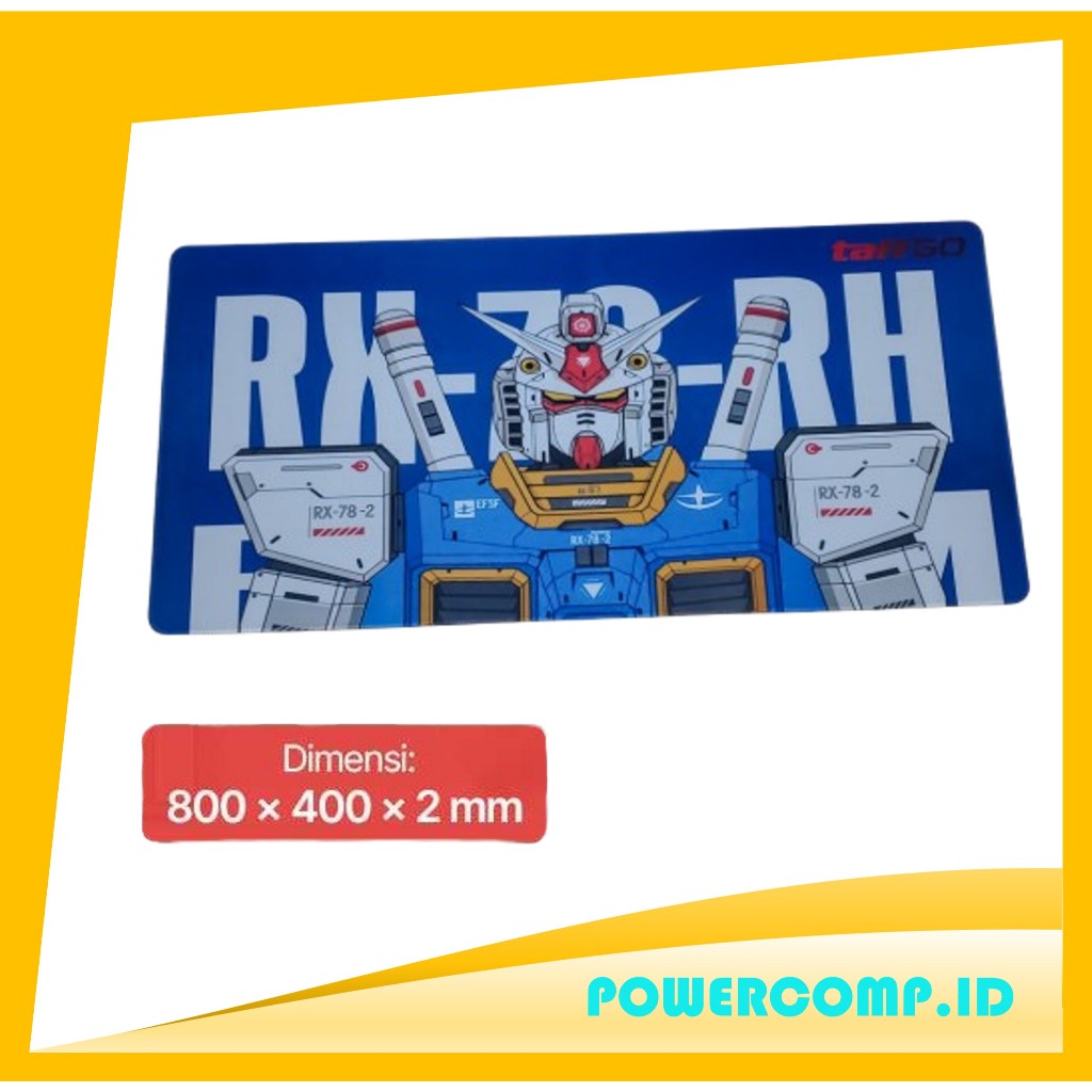 Gaming Mouse Pad XL Desk Mat Motif Gundam 400 x 800 mm Mousepad Gundam Mouse pad Gundam Mouse pad 80