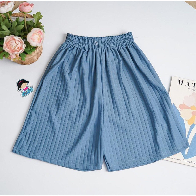 CELANA KULOT PENDEK KNIT DEWASA/CELANA PENDEK /CELANA WANITA/CELANA KOLUT PENDEK