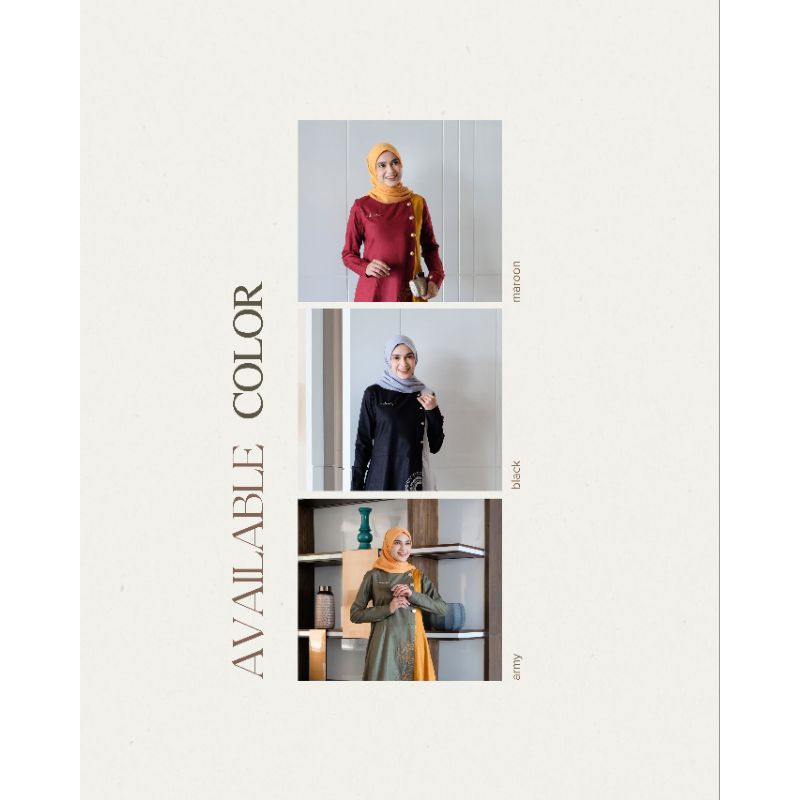 new arrival abaya by RUMAH DANNIS collection A 240906