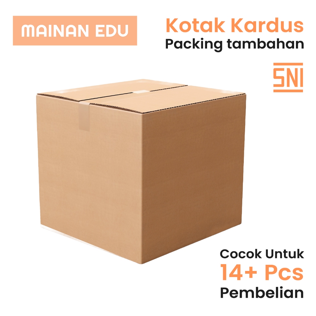 

Tambahan Packing Kardus Cocok untuk pembelian diatas 14 pcs