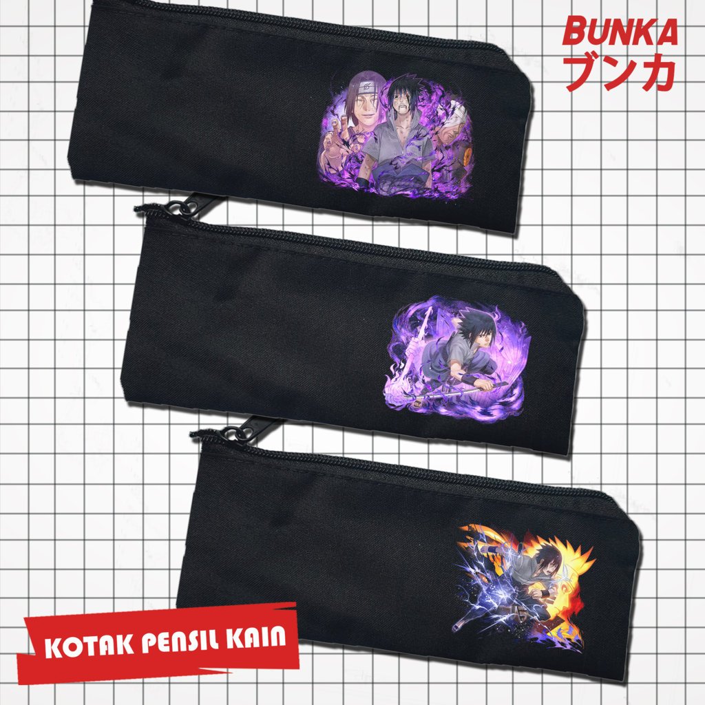 

Pouch Tempat Pensil Anime Naruto Sasuke Uchiha Murah Bahan Souvenir Pernikahan Bisa Bayar Ditempat cod Gift Anniversary Couple Hampers Kado