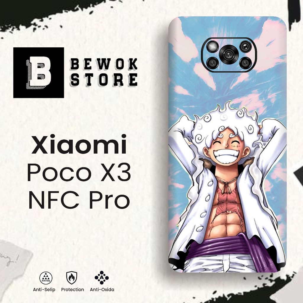 Garskin Stiker Xiaomi PocoX3 NFC Pro Variasi Custom Full Body Atau Backdoor COD [2PCS]