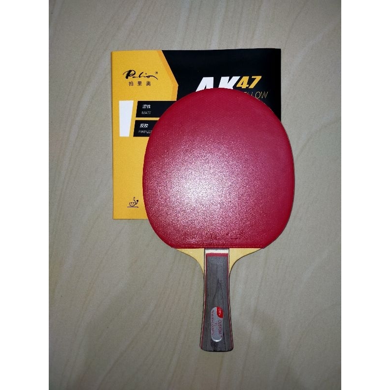 SET CIAMIK BLADE FEEL PROFESIONAL HARGA MINIMALIS Blade Customize Butterfly Primorac Carbon + Rubber