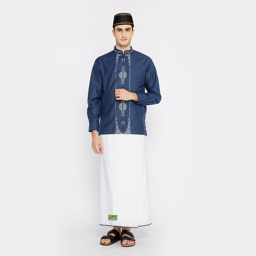 Sarung ATLAS Warna Putih Polos