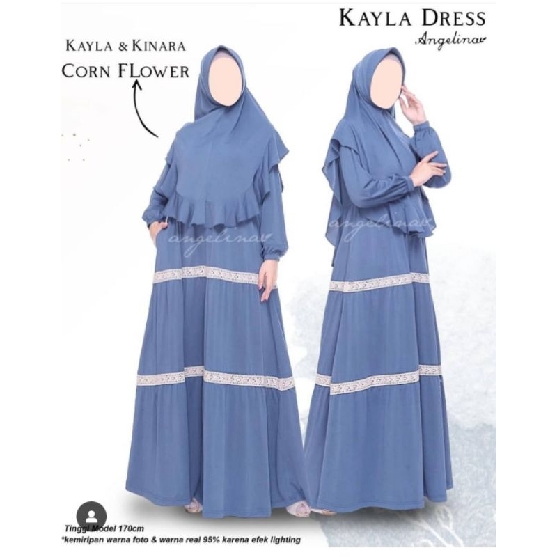 Atelier Angelina Set Kayla dress Kinara khimar