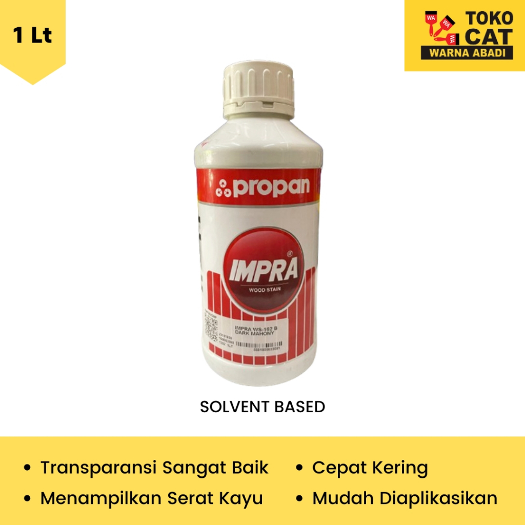 Cat Kayu Politur Propan Impra Woodstain 1 Liter