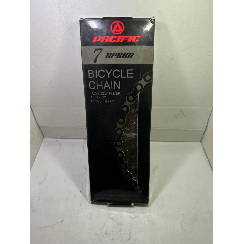 RANTAI SEPEDA PACIFIC 6/7 SPEED MTB, SEPEDA LIPAT/MINION