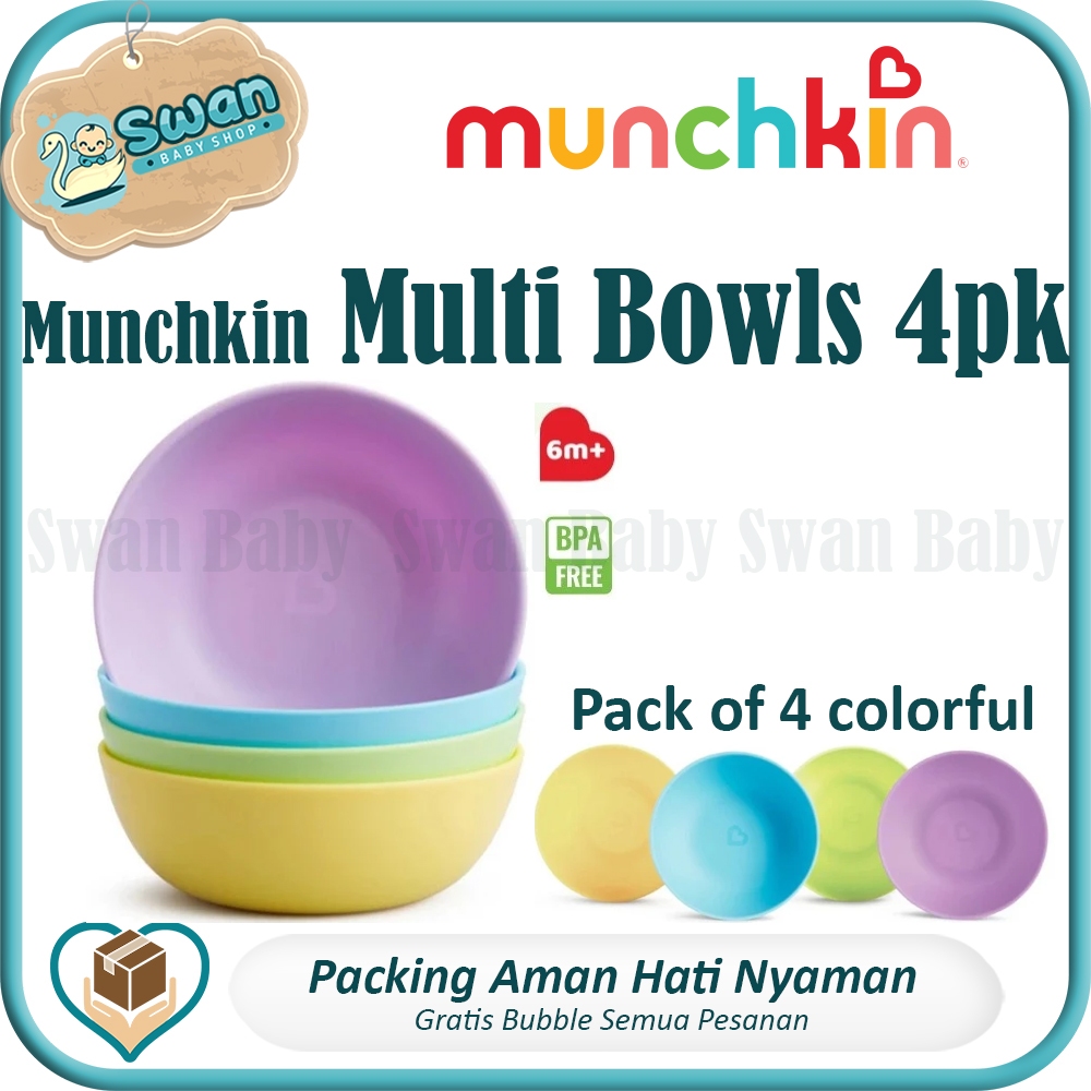 Lunch Box Anak Munchkin Multi Bowls 4pk BPA Free