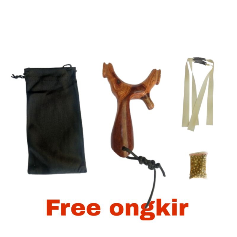 Ketapel TTf natural cabang pohon mahoni