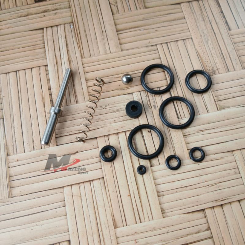 sparepart pompa v5 / seal pompa angin Shap od 22 dan od 25