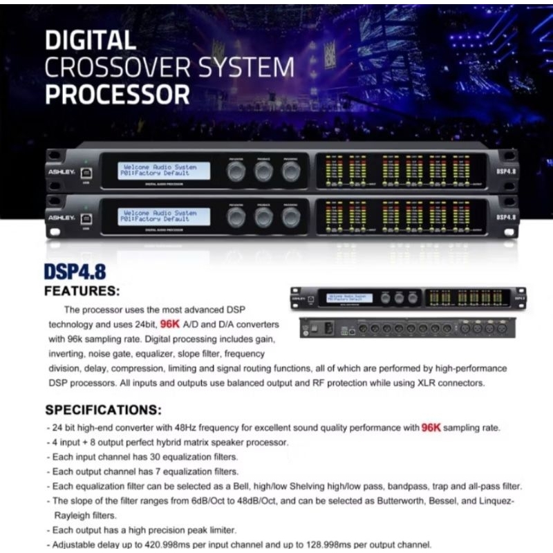 DLMS Management ASHLEY Model DSP4.8 Original