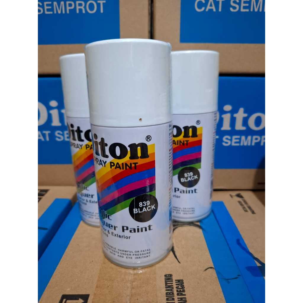 Cat Pilox DITON Black Glossy 839 300cc