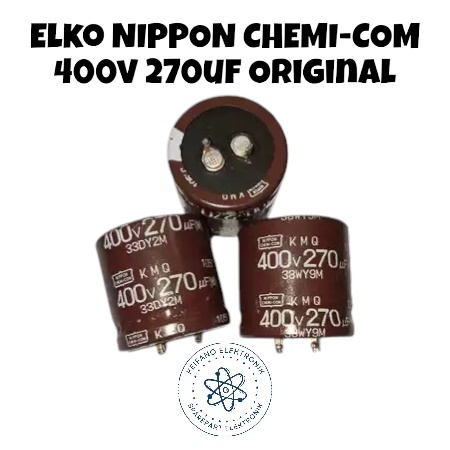 Elco Elko 270uf 400v 270uf 400v Cabutan Original