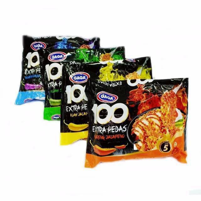 

Mie Instan Gaga 100 Extra Pedas
