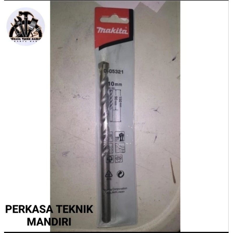 Mata Bor Beton Makita 10mm Masonry