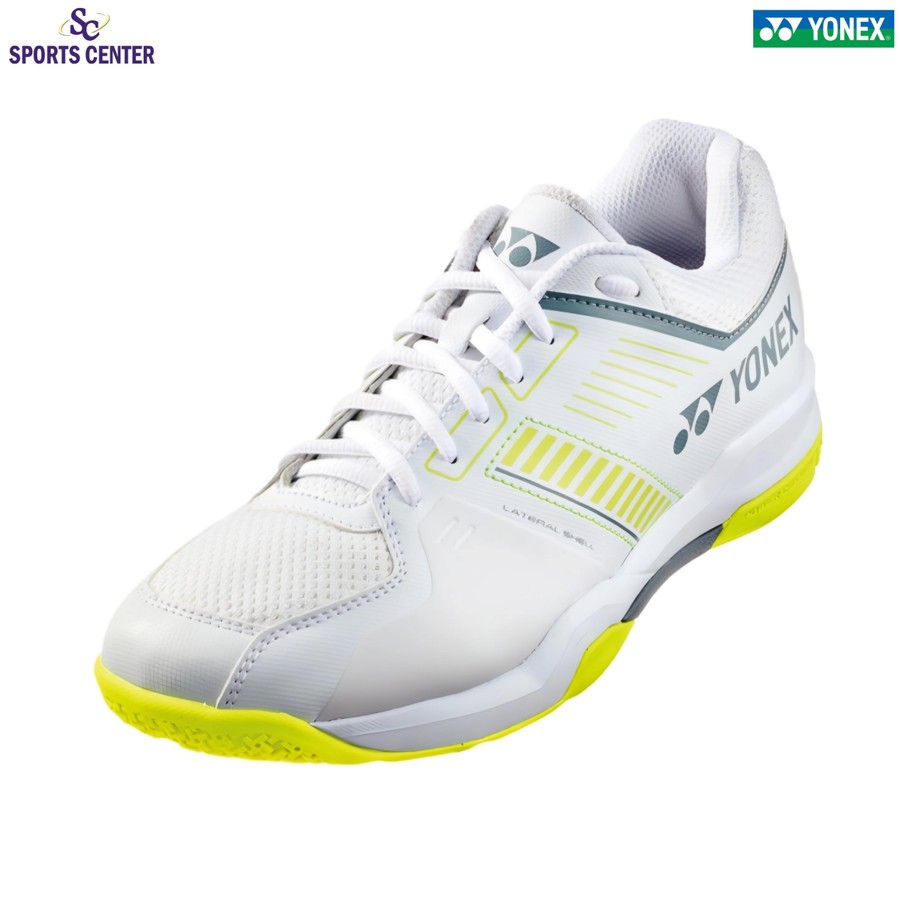 New Color Sepatu Badminton Yonex Strider Flow Wide / SHBSF1WEX White Lime