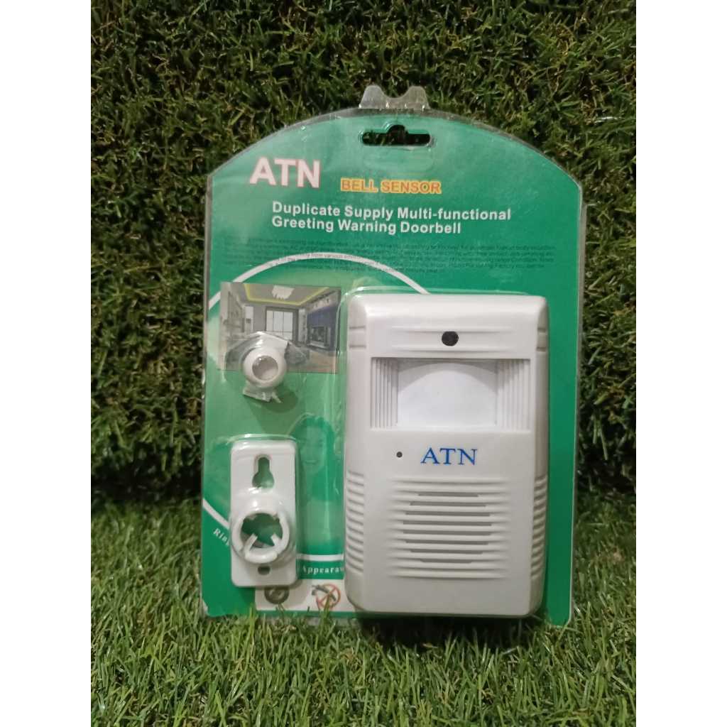 Bel pintu rumah sensor gerak bell alarm tamu ATN