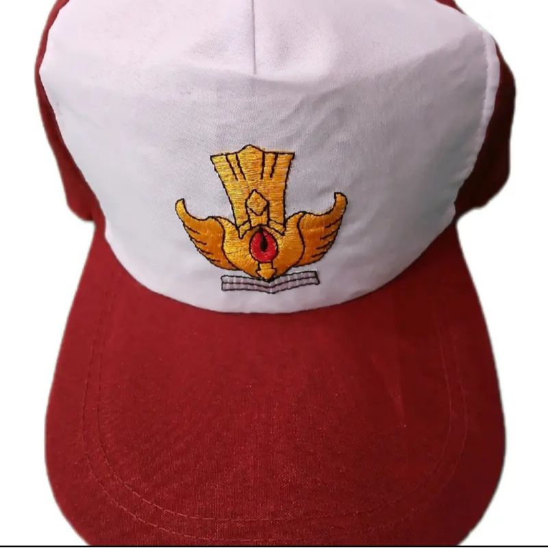 topi anak sd merah putih