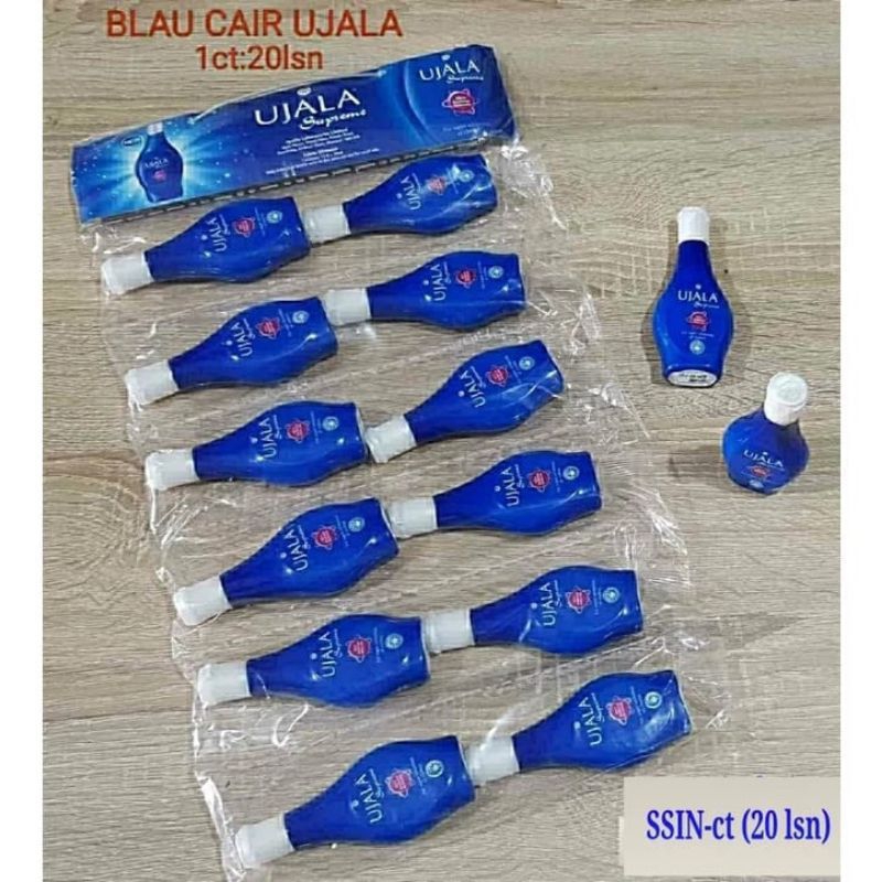 Blau ujala cair / 1 renteng blau ujala cair 30 ML