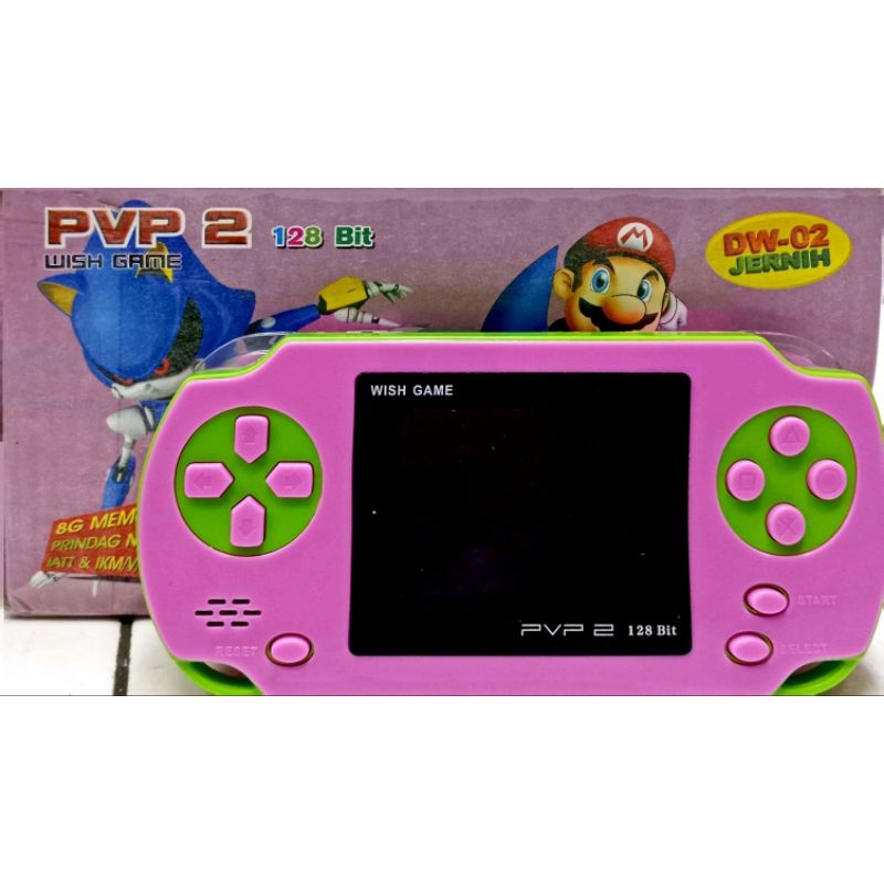 Mesin PVP 2 Game Boy / Hanya Unit Tanpa Casan Dan Charger minus